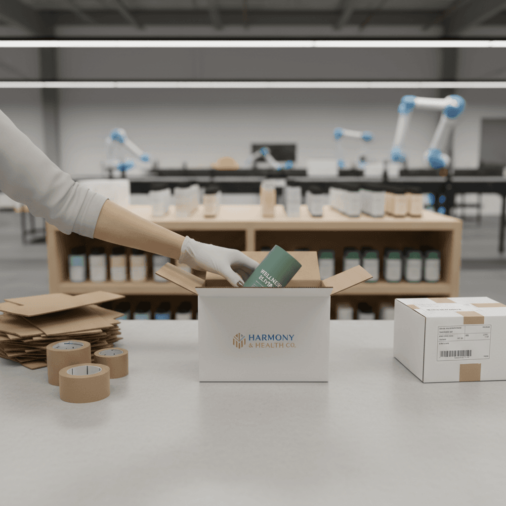 Efficient order packing and fulfillment process