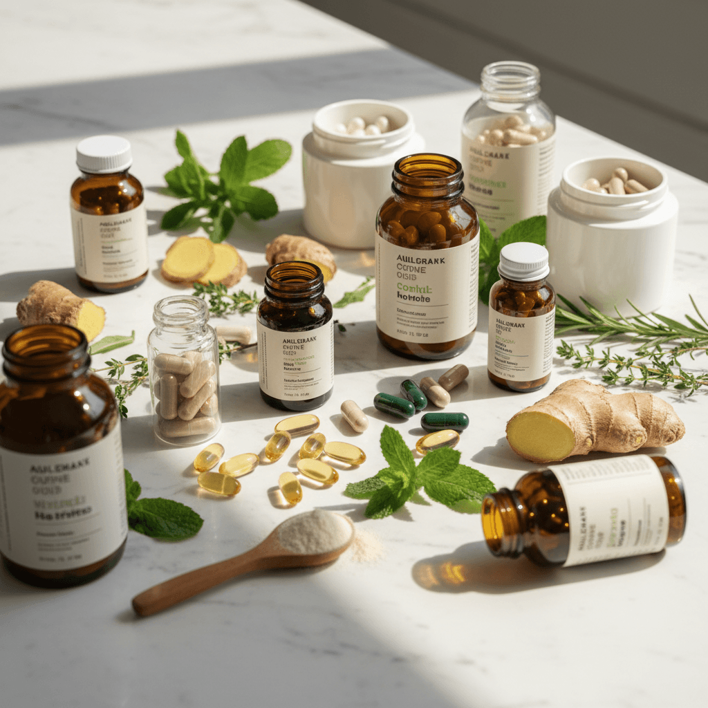 Premium wellness product collection